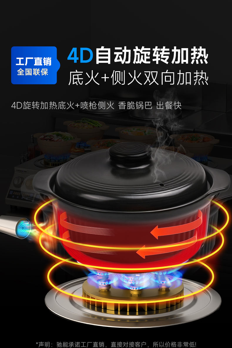 燃?xì)忪易袪t4d自動(dòng)旋轉(zhuǎn)加熱技術(shù)