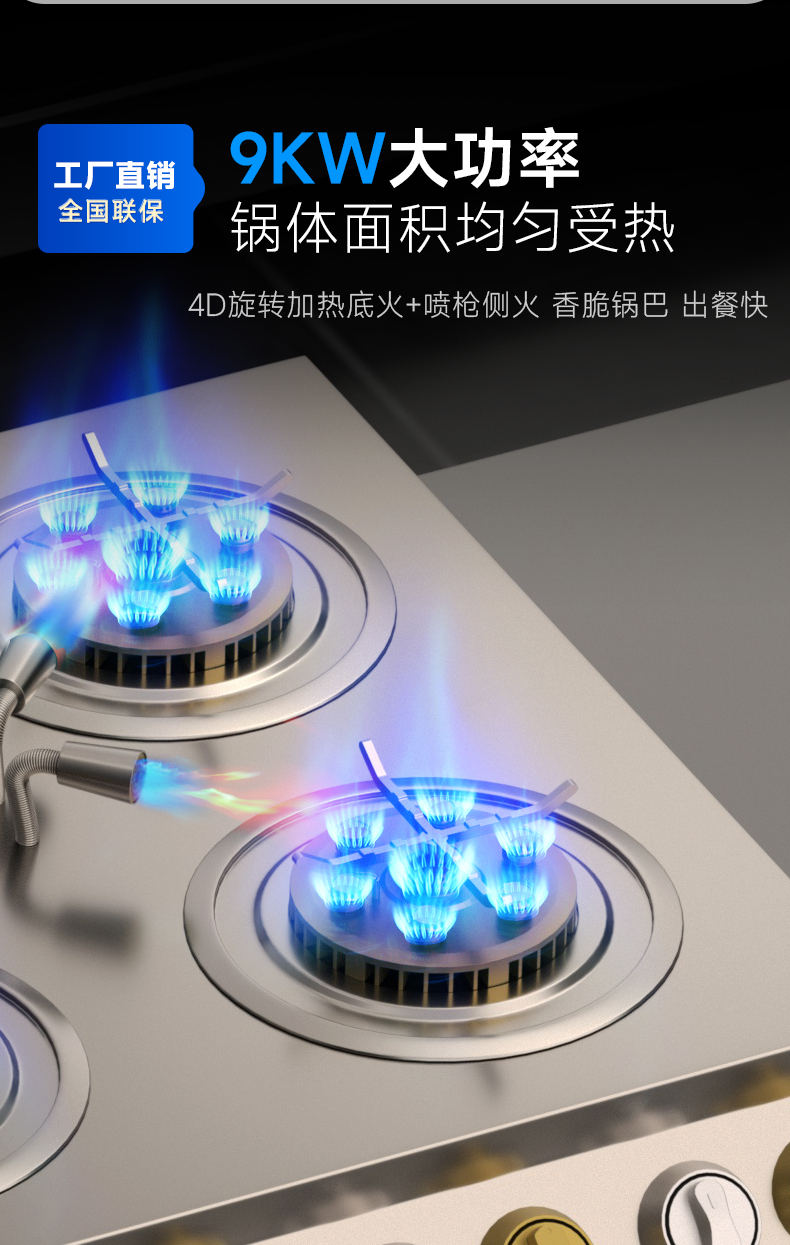 燃?xì)忪易袪t9kw大功率